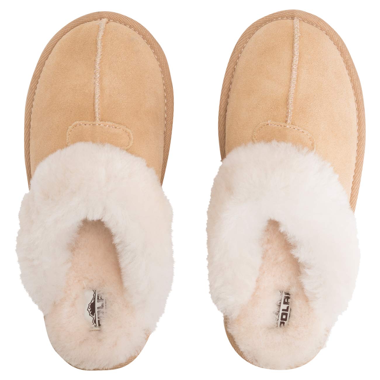 JOLIE: Women's Real Suede Winter Mules