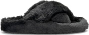 SIENNA: Women's Faux Fur Slider Slippers