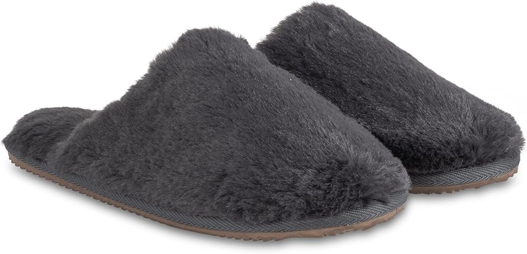 ZURI: Women's Fluffy Slippers With Funny Quote