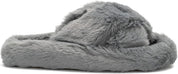 SIENNA: Women's Faux Fur Slider Slippers