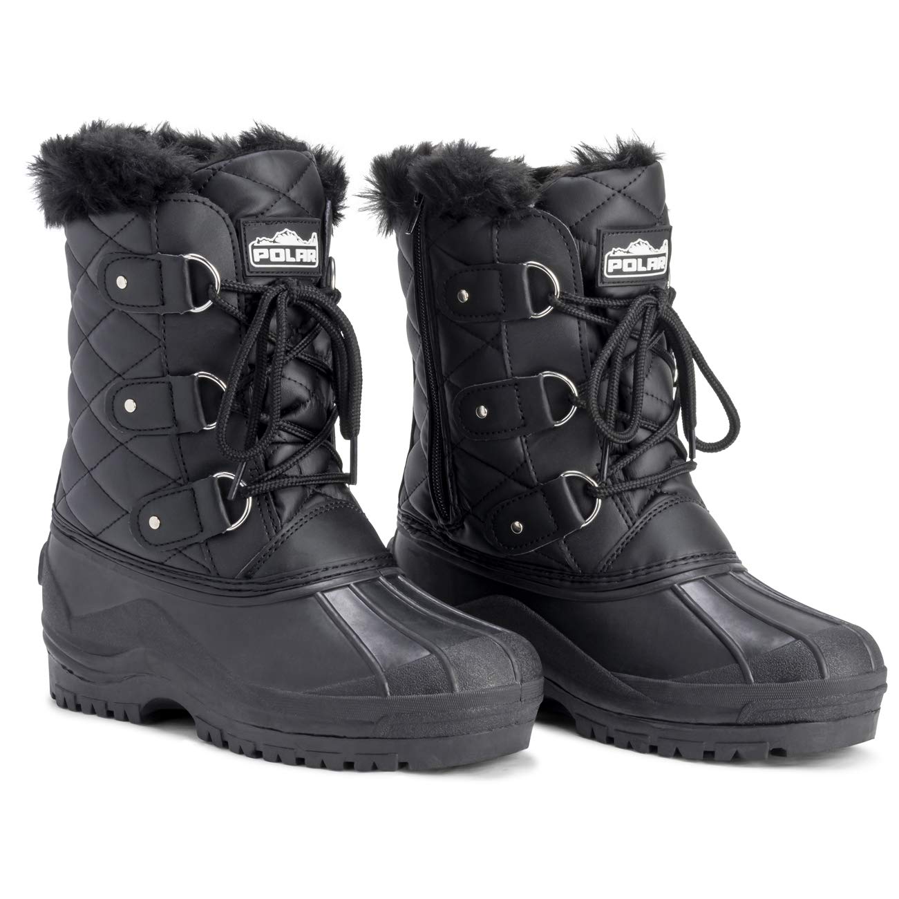 NEVE: Women's Mid-Calf Hiker Snow Boots