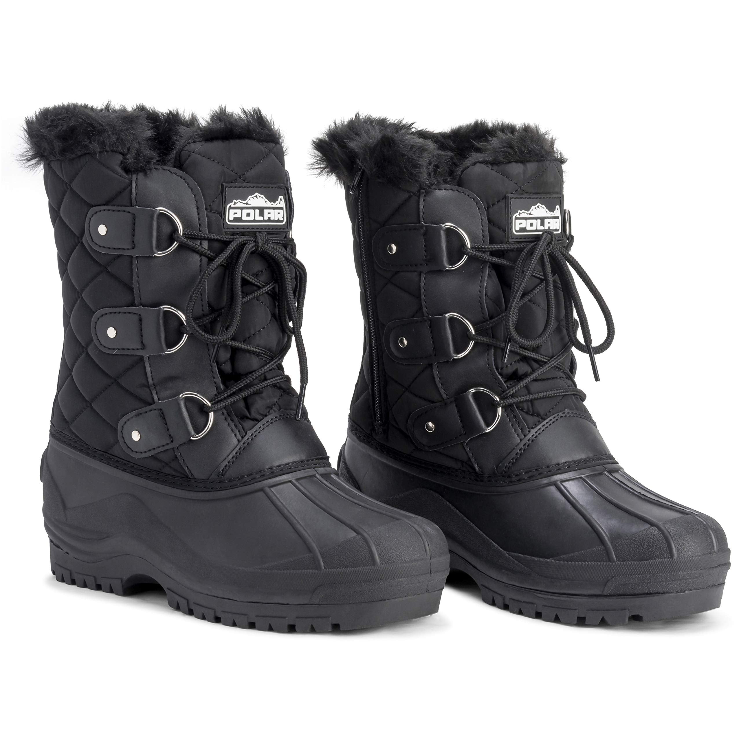 NEVE: Women's Mid-Calf Hiker Snow Boots