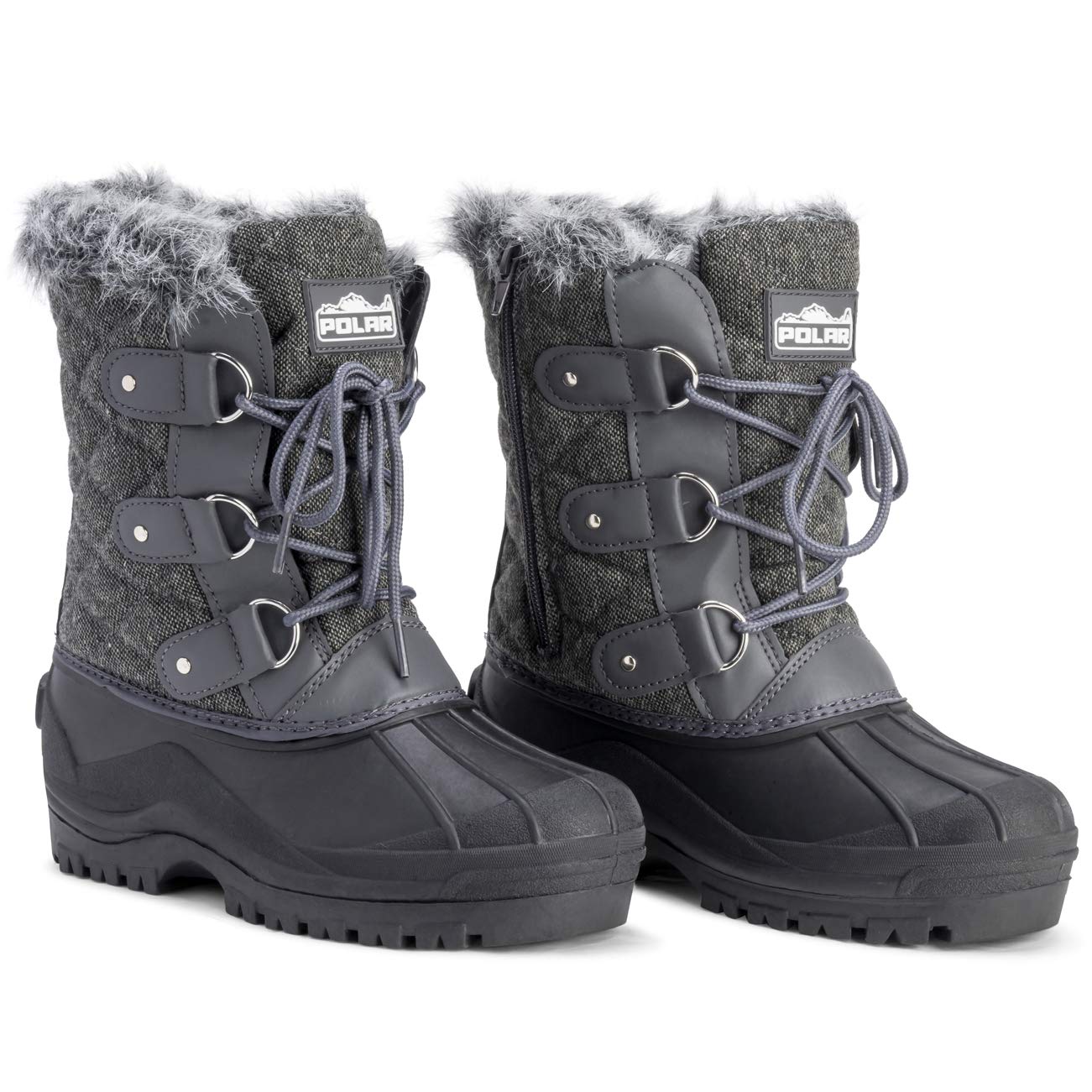 NEVE: Women's Mid-Calf Hiker Snow Boots