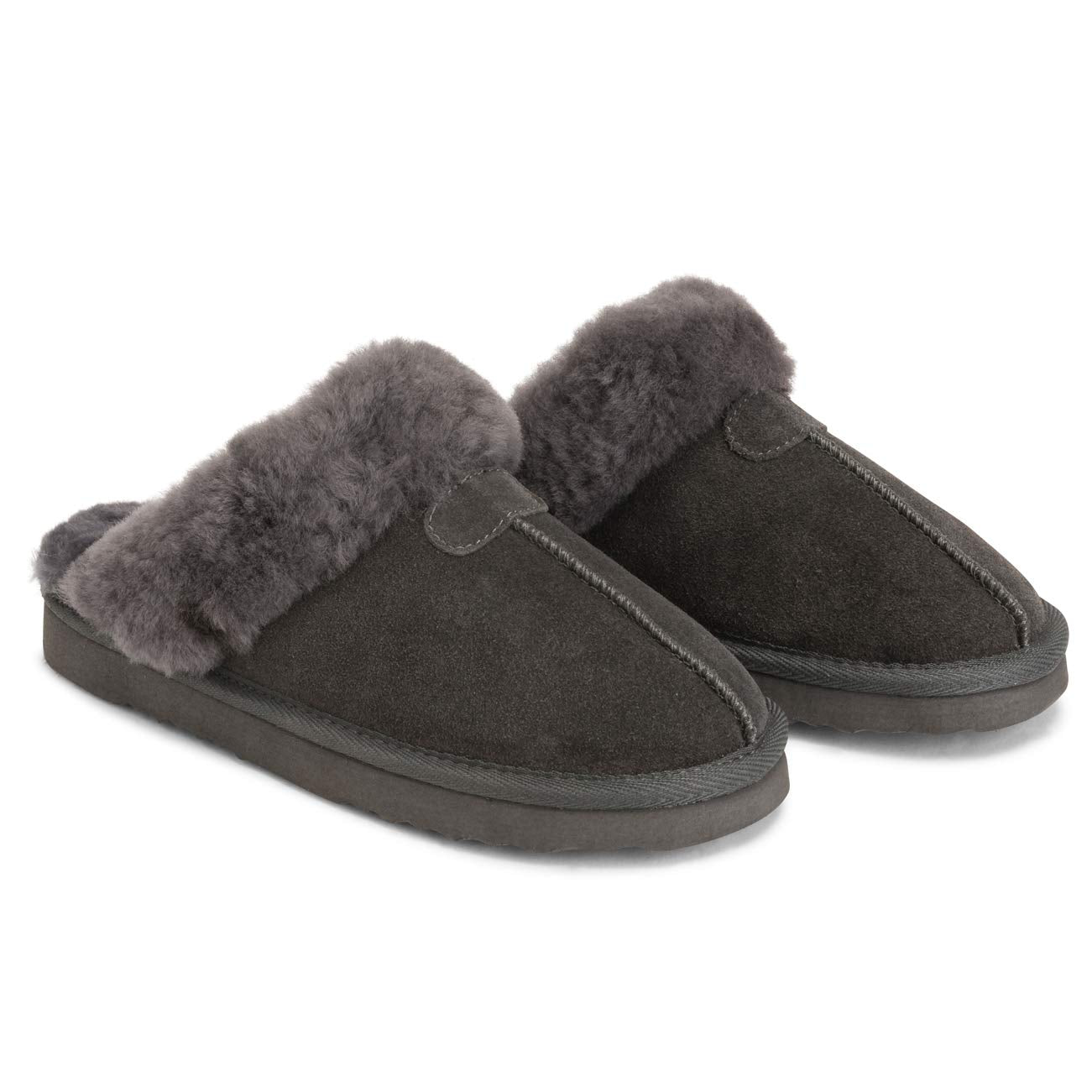JOLIE: Women's Real Suede Winter Mules