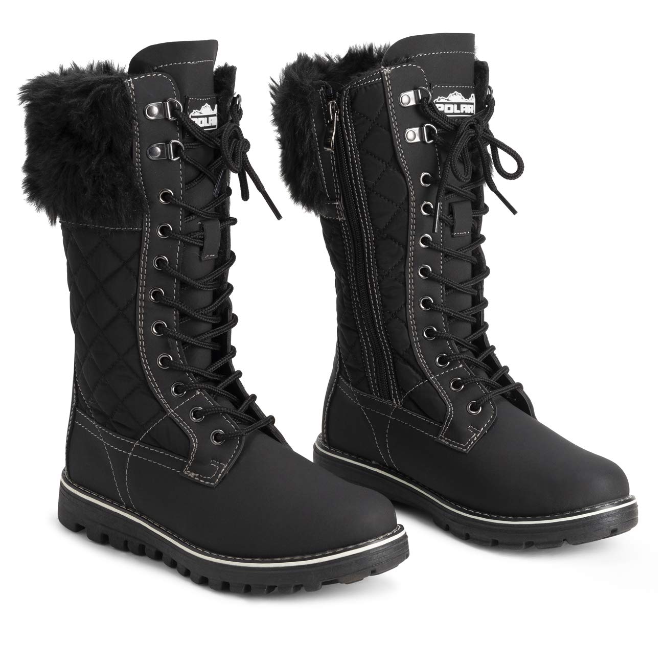 Polar Women's Winter Mid-Calf Snow Boots