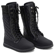 SNOWE: Women's Tall Faux Fur Snow Boots