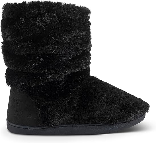 Polar Women's Faux Fur Indoor Slipper Boots