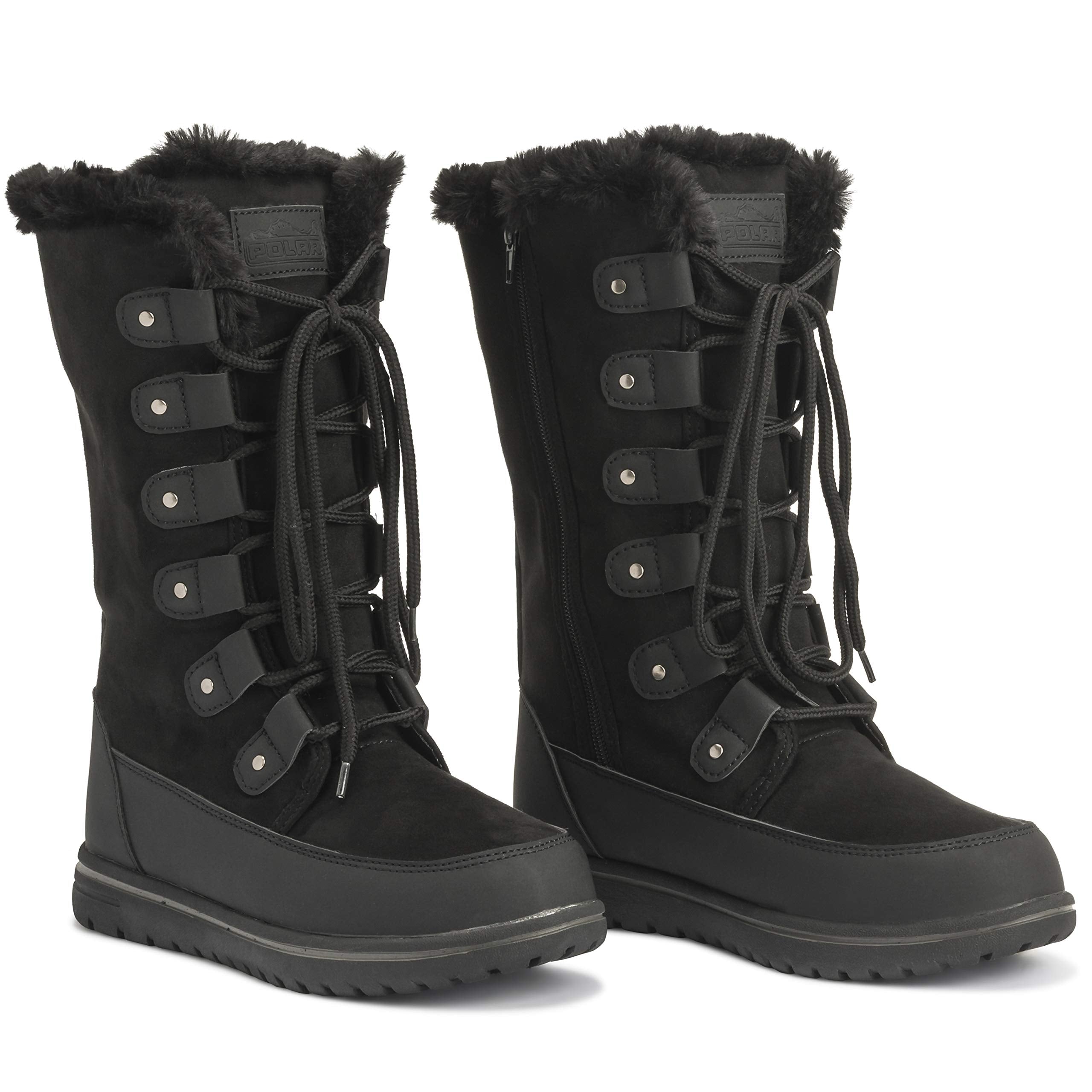 SNOWE: Women's Tall Faux Fur Snow Boots