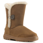 FREYA: Women's Faux Fur Mid-Calf Winter Boots