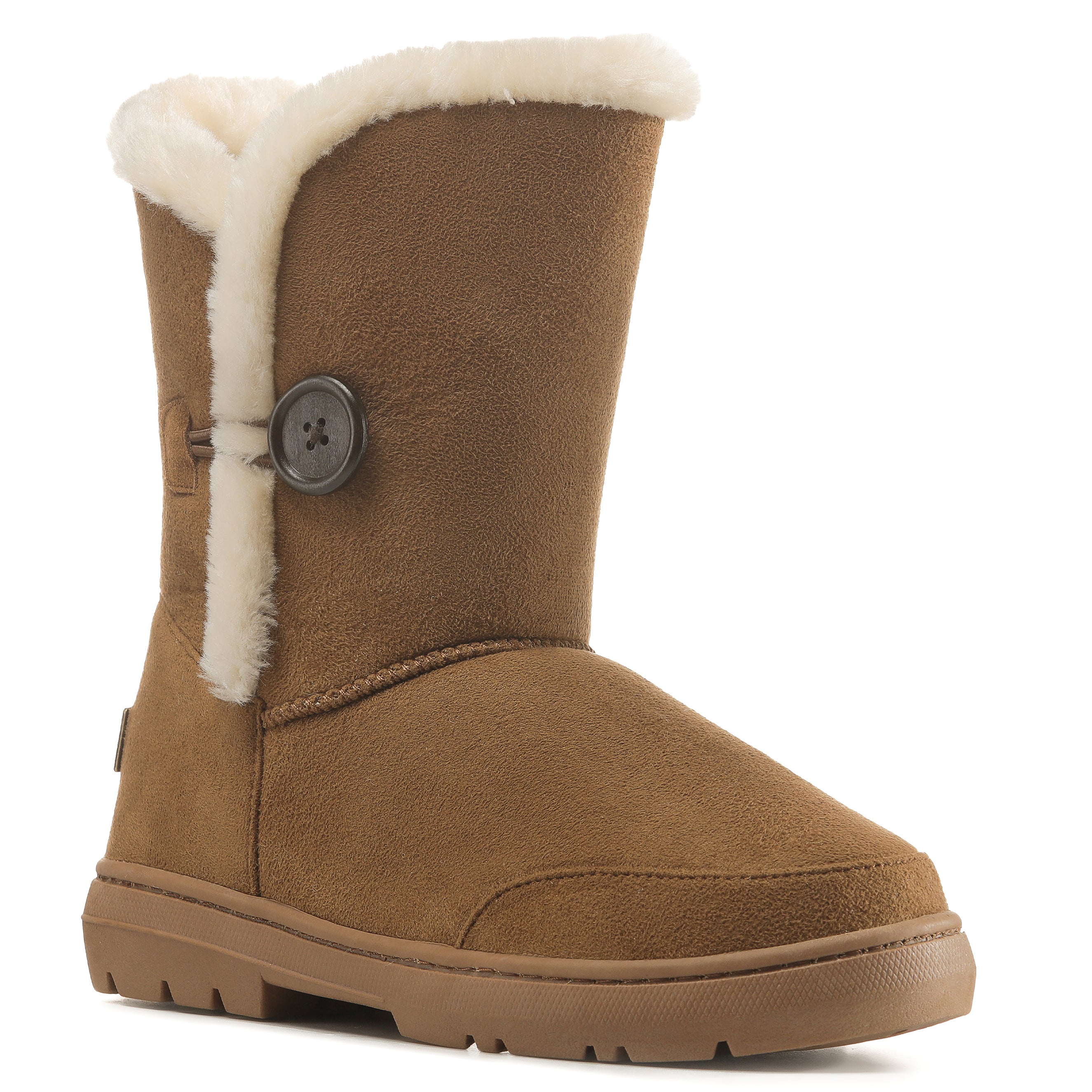 FREYA: Women's Faux Fur Mid-Calf Winter Boots