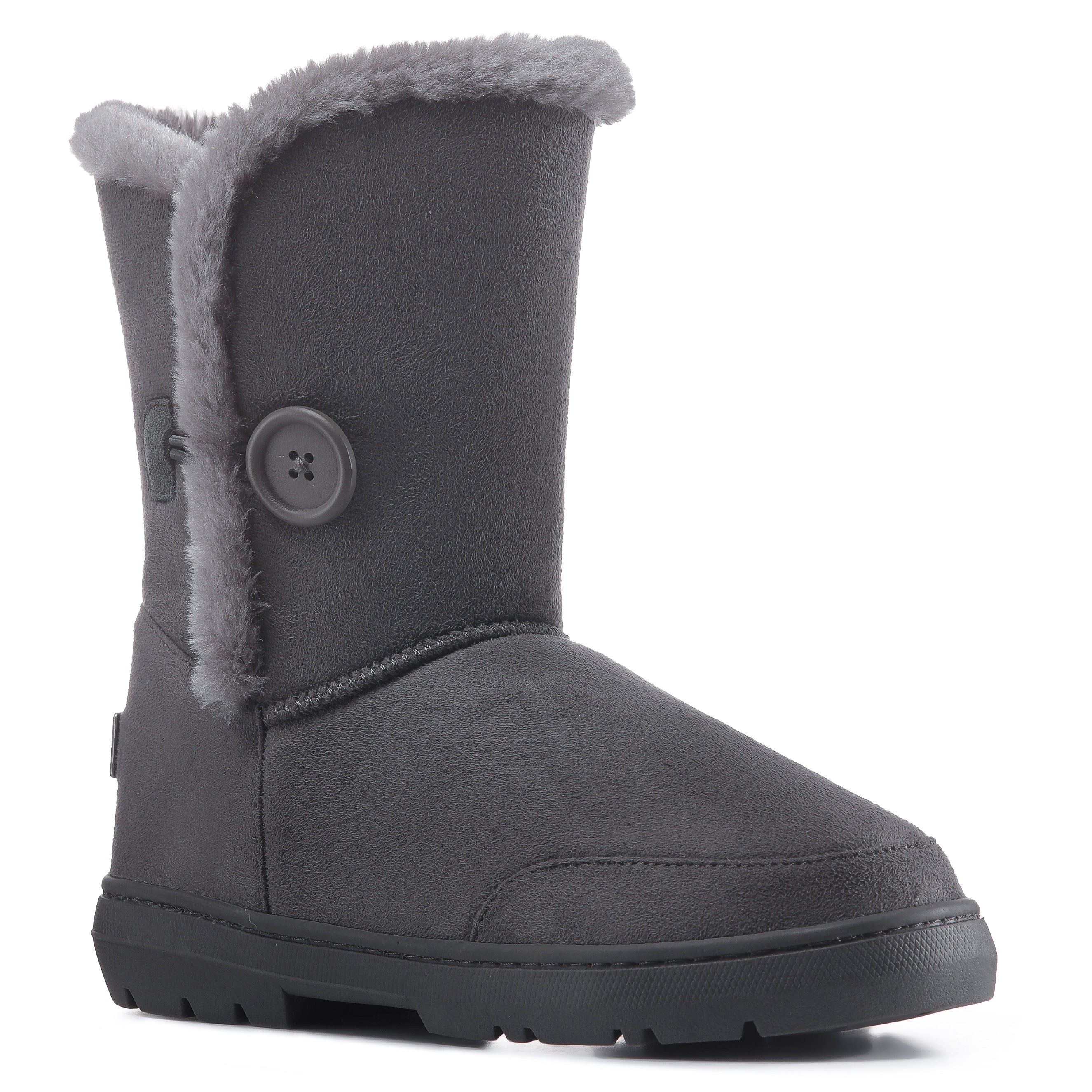 FREYA: Women's Faux Fur Mid-Calf Winter Boots