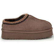 MIA: Aztec Stitch Platform Sole Slippers