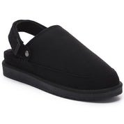 KATE: Suede Slip-On Clogs with Back Strap