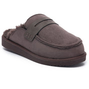 ARIA: Faux Fur Penny Loafer Slip On Slippers