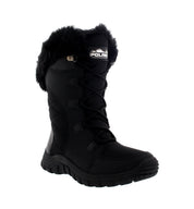 AMELIA: Women's Quilted Lace Up Snow Boots