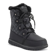 ARCS: Women's Quilted Faux Fur Snow Boots