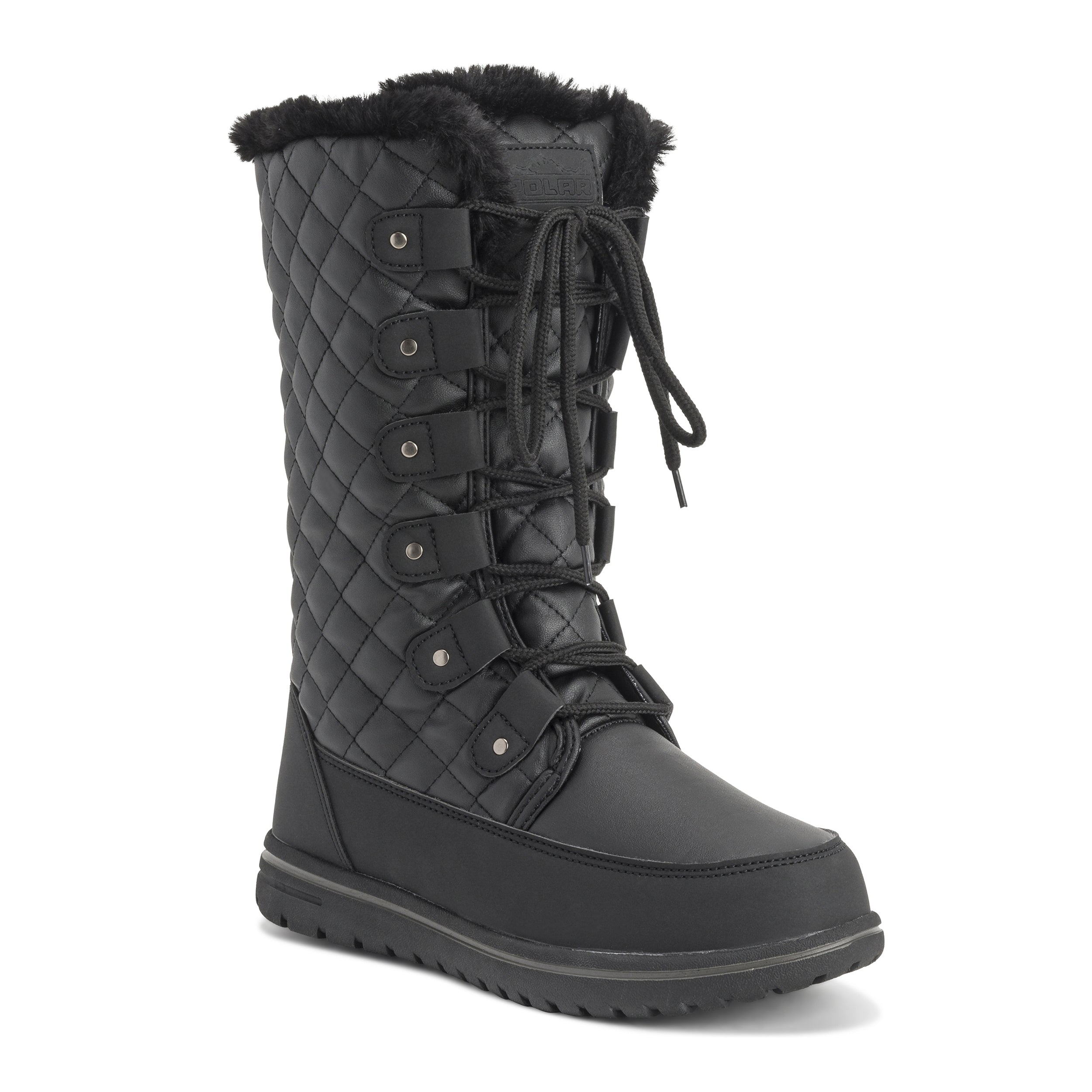 SNOWE: Women's Tall Faux Fur Snow Boots