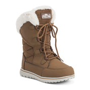 Polar Women's Quilted Lace Up Snow Boots