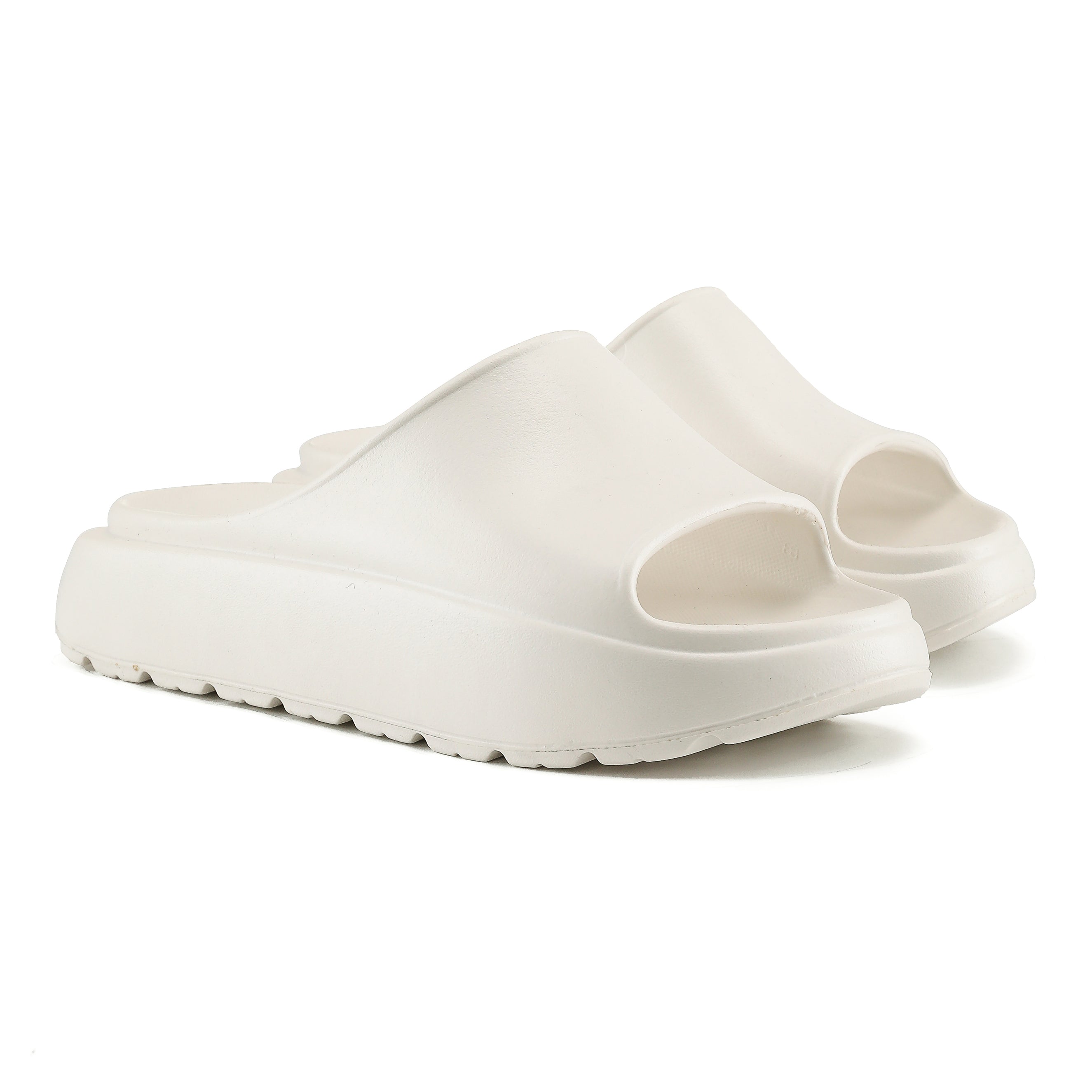 JUNO: Flatform Waterproof Open Toe Sliders