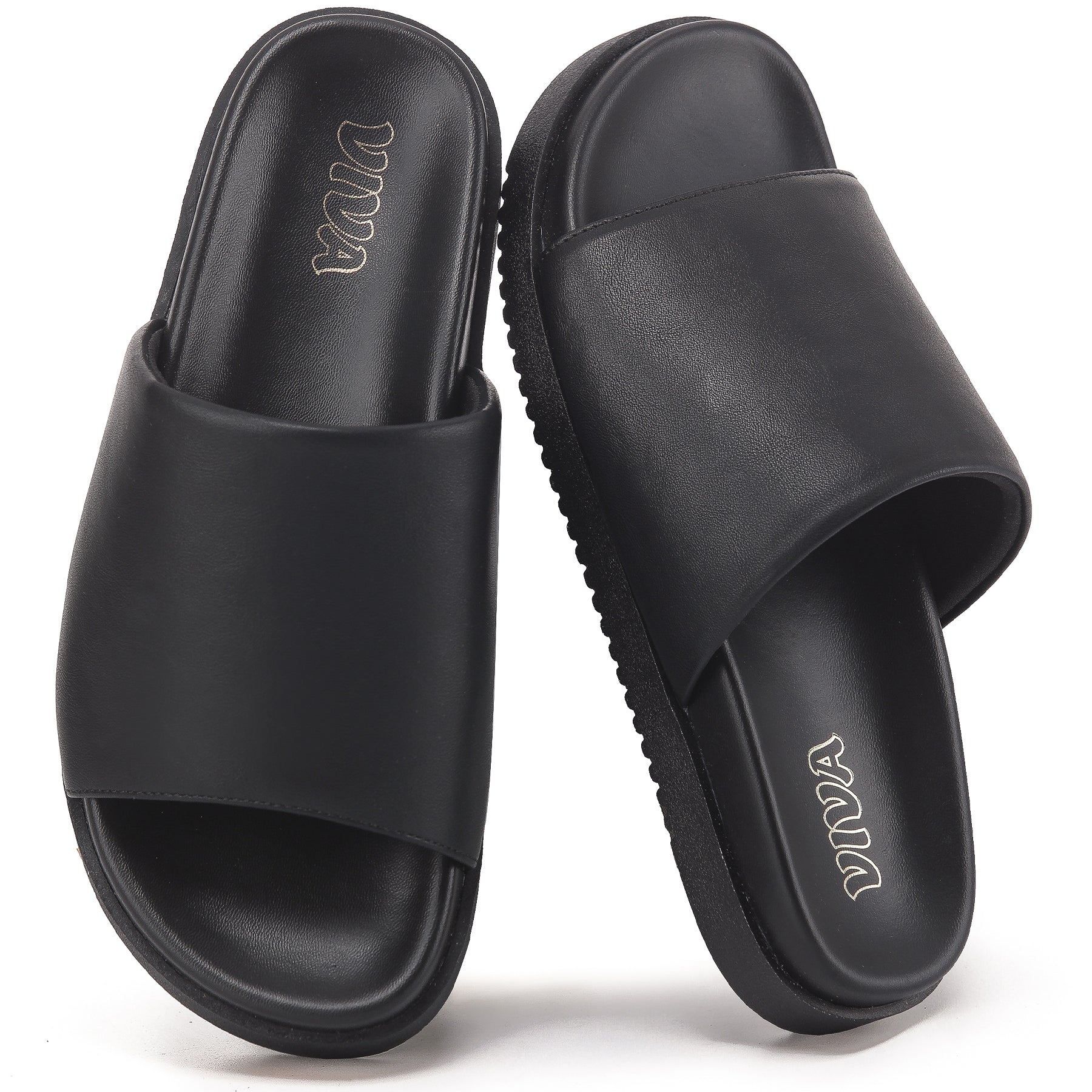 Women's Slip On Flat Slider Sandal Slides