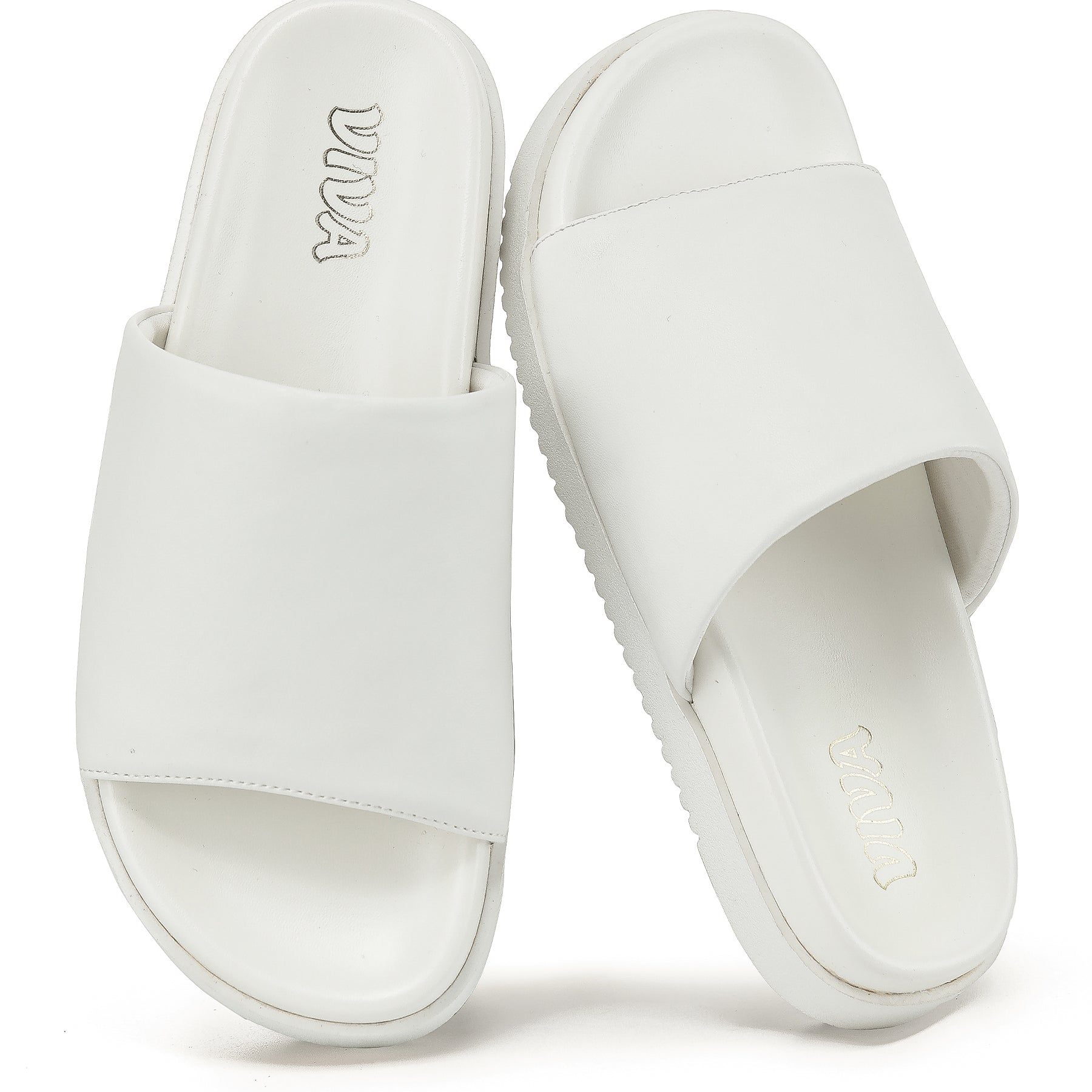 Women's Slip On Flat Slider Sandal Slides