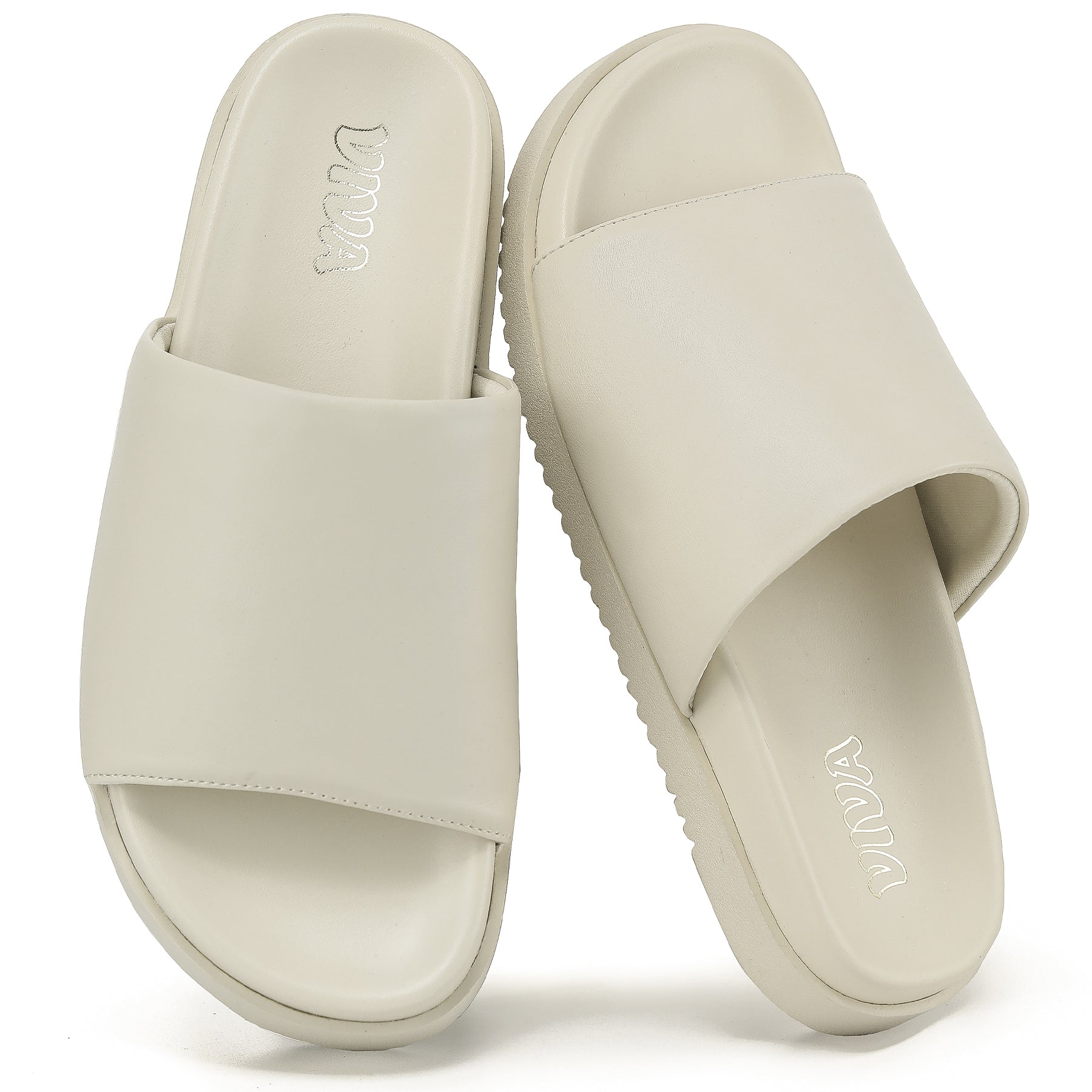 Women's Slip On Flat Slider Sandal Slides