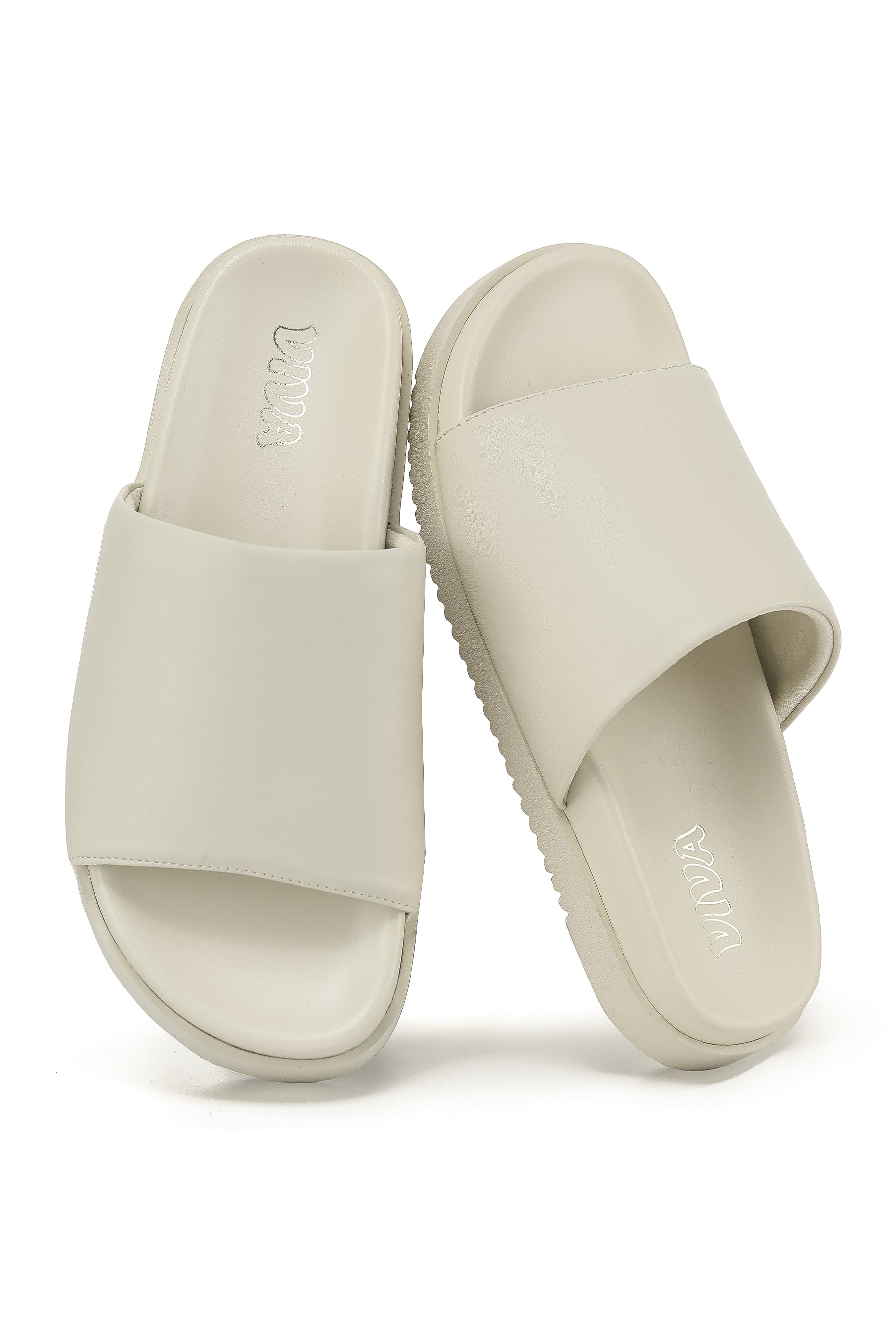 Women's Slip On Flat Slider Sandal Slides