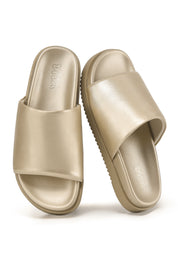 Women's Slip On Flat Slider Sandal Slides