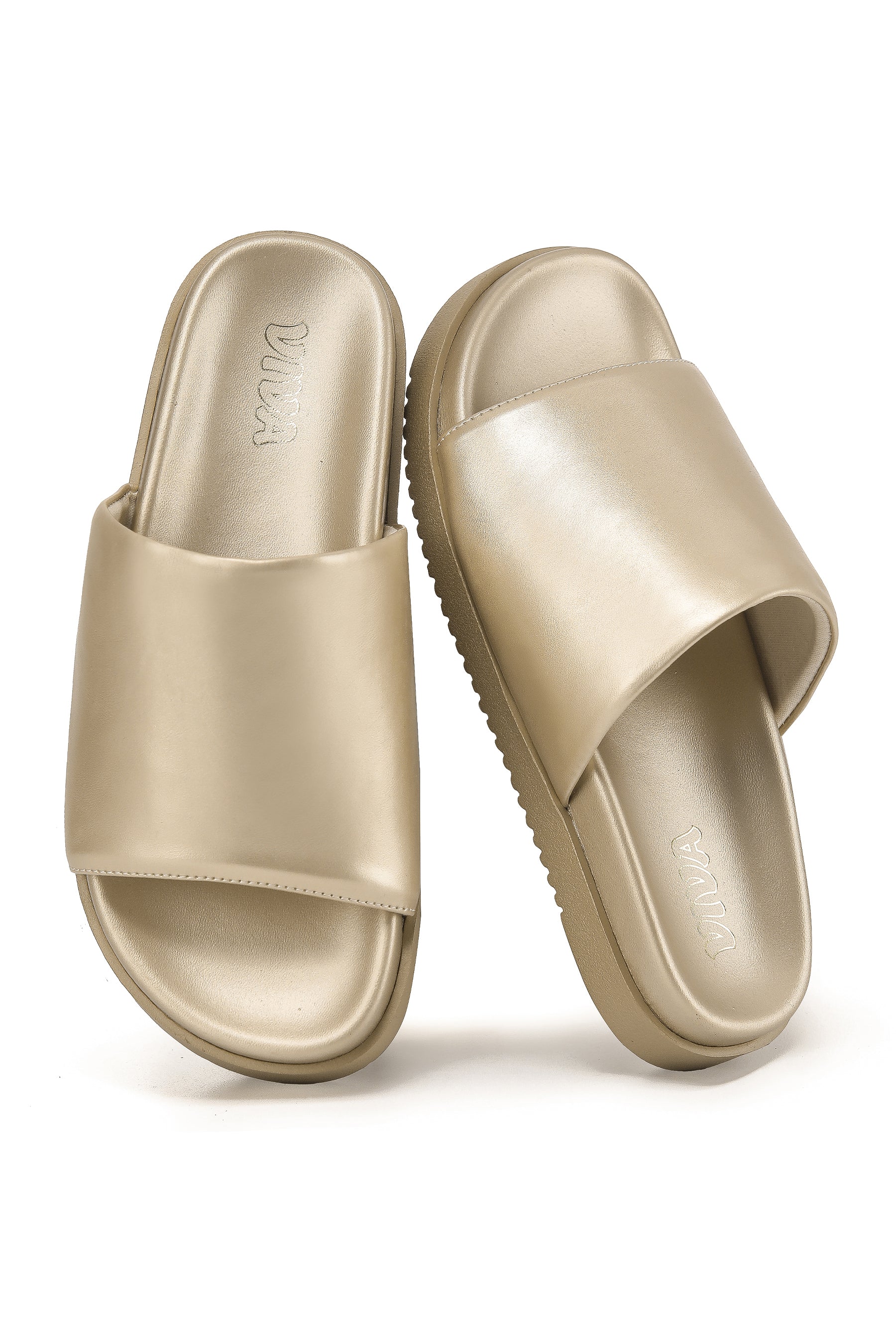 Women's Slip On Flat Slider Sandal Slides