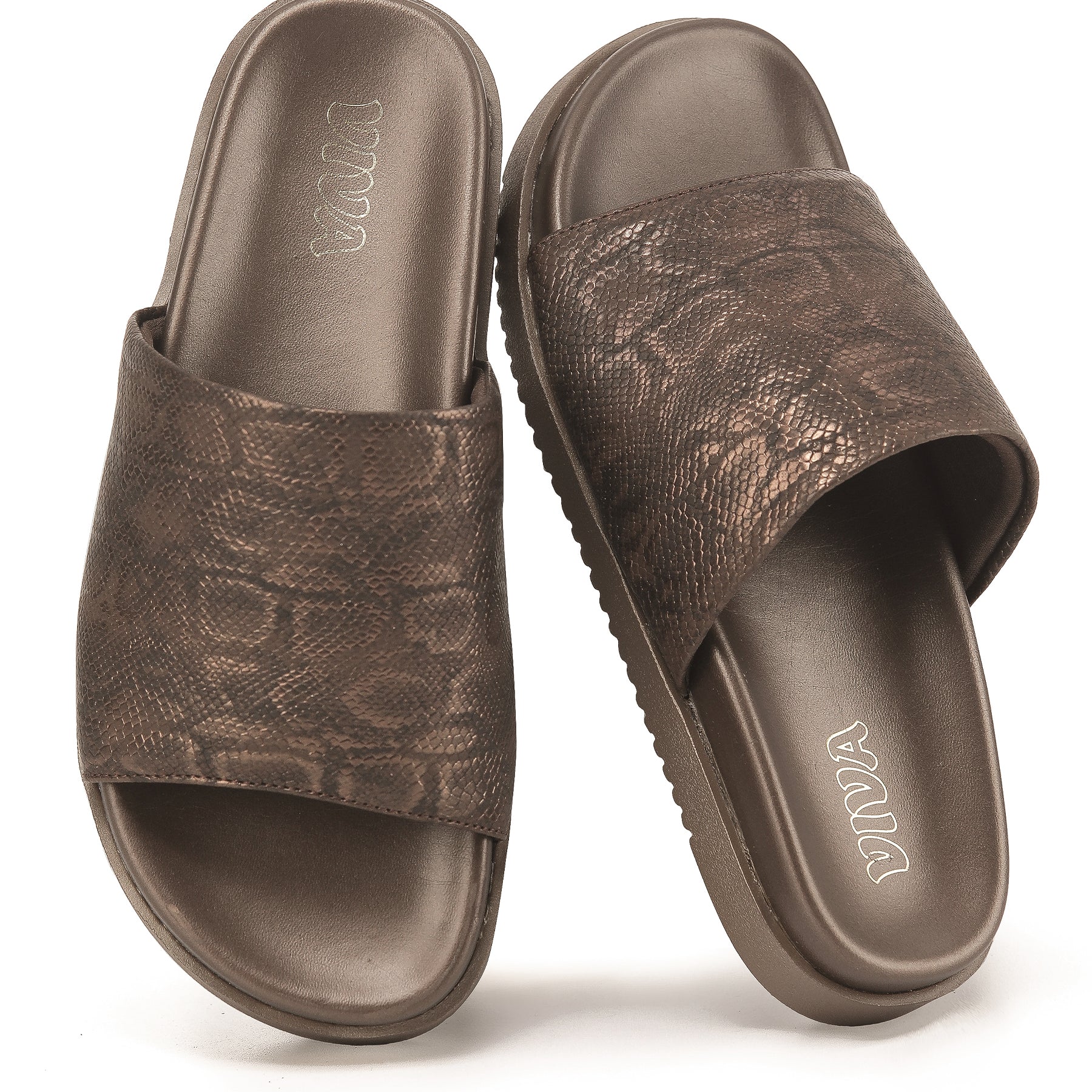Women's Slip On Flat Slider Sandal Slides