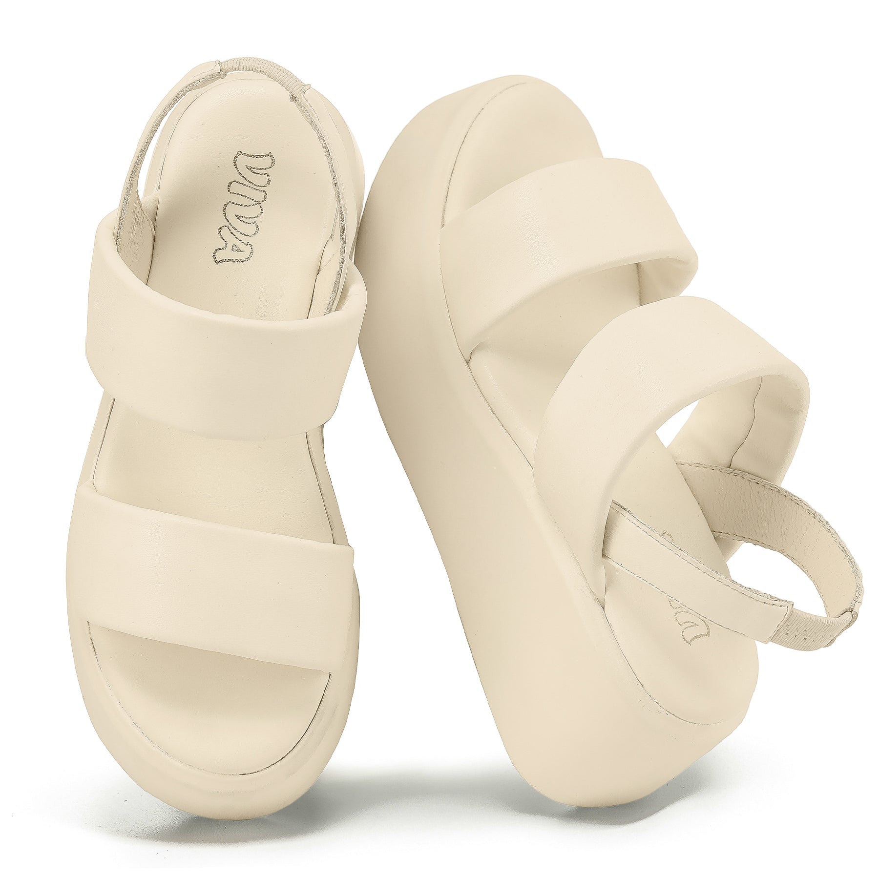 Women's Wedge Sandals with Slingback Strap