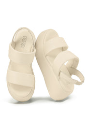 Women's Wedge Sandals with Slingback Strap