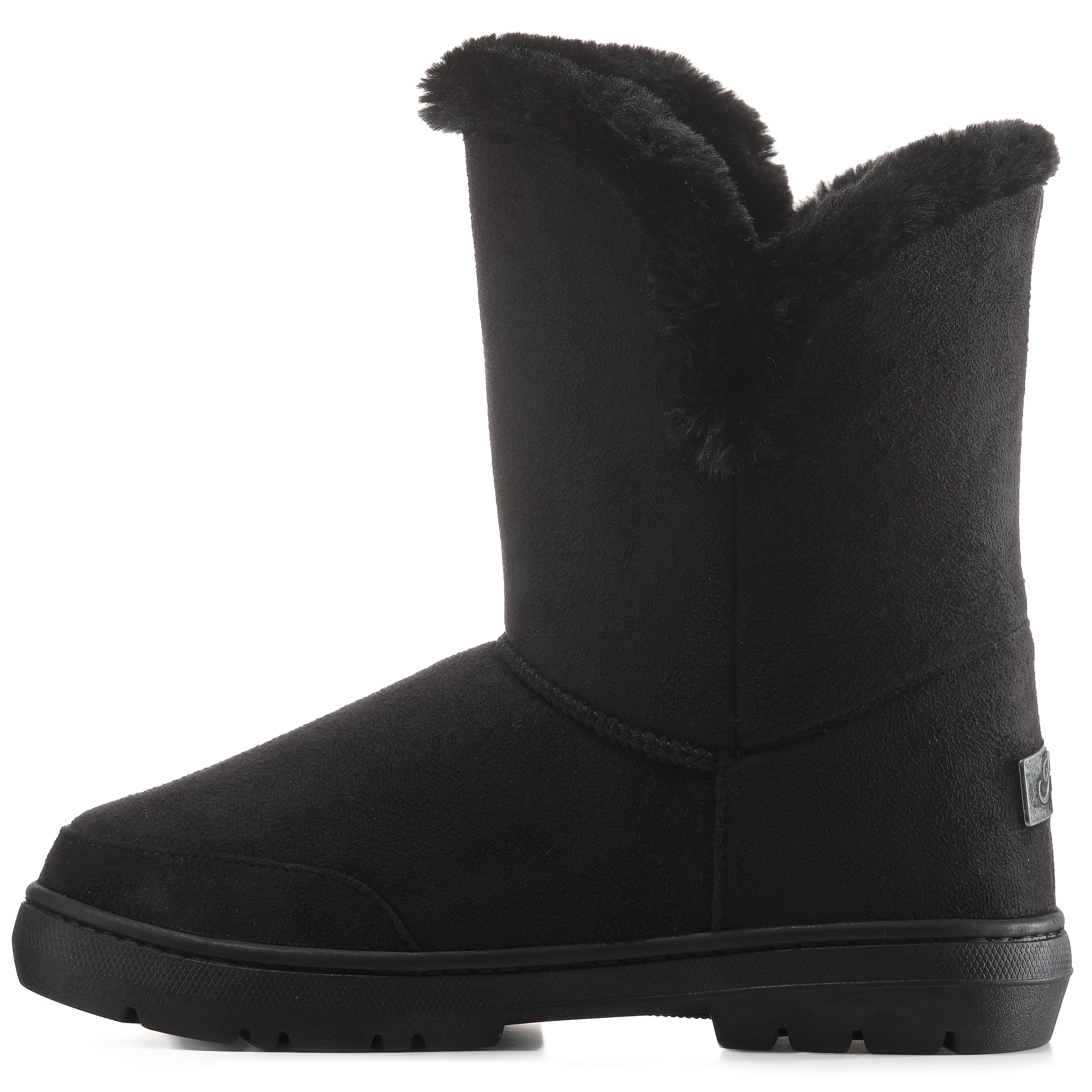 FREYA: Women's Faux Fur Mid-Calf Winter Boots