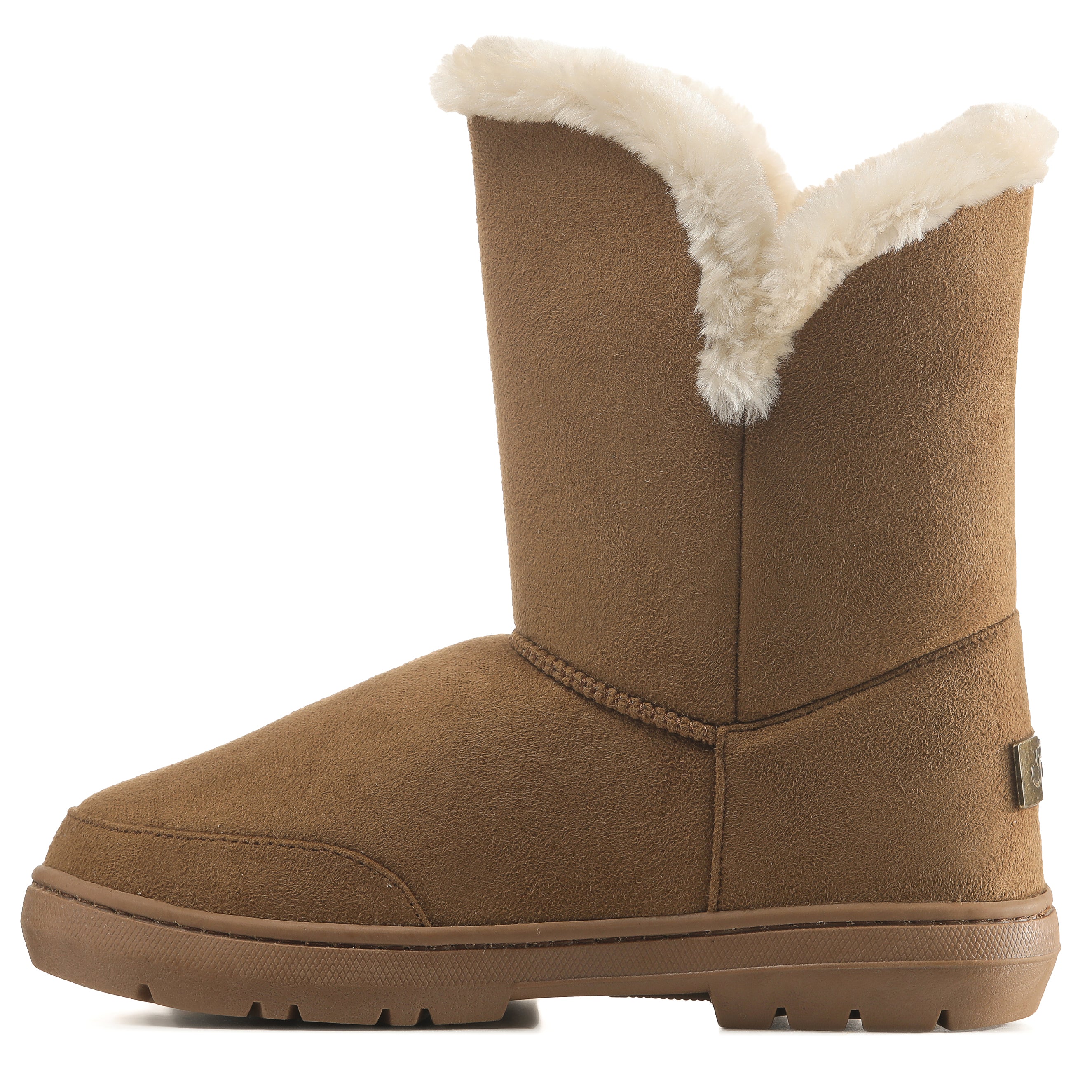 FREYA: Women's Faux Fur Mid-Calf Winter Boots