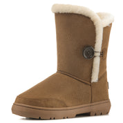 FREYA: Women's Faux Fur Mid-Calf Winter Boots