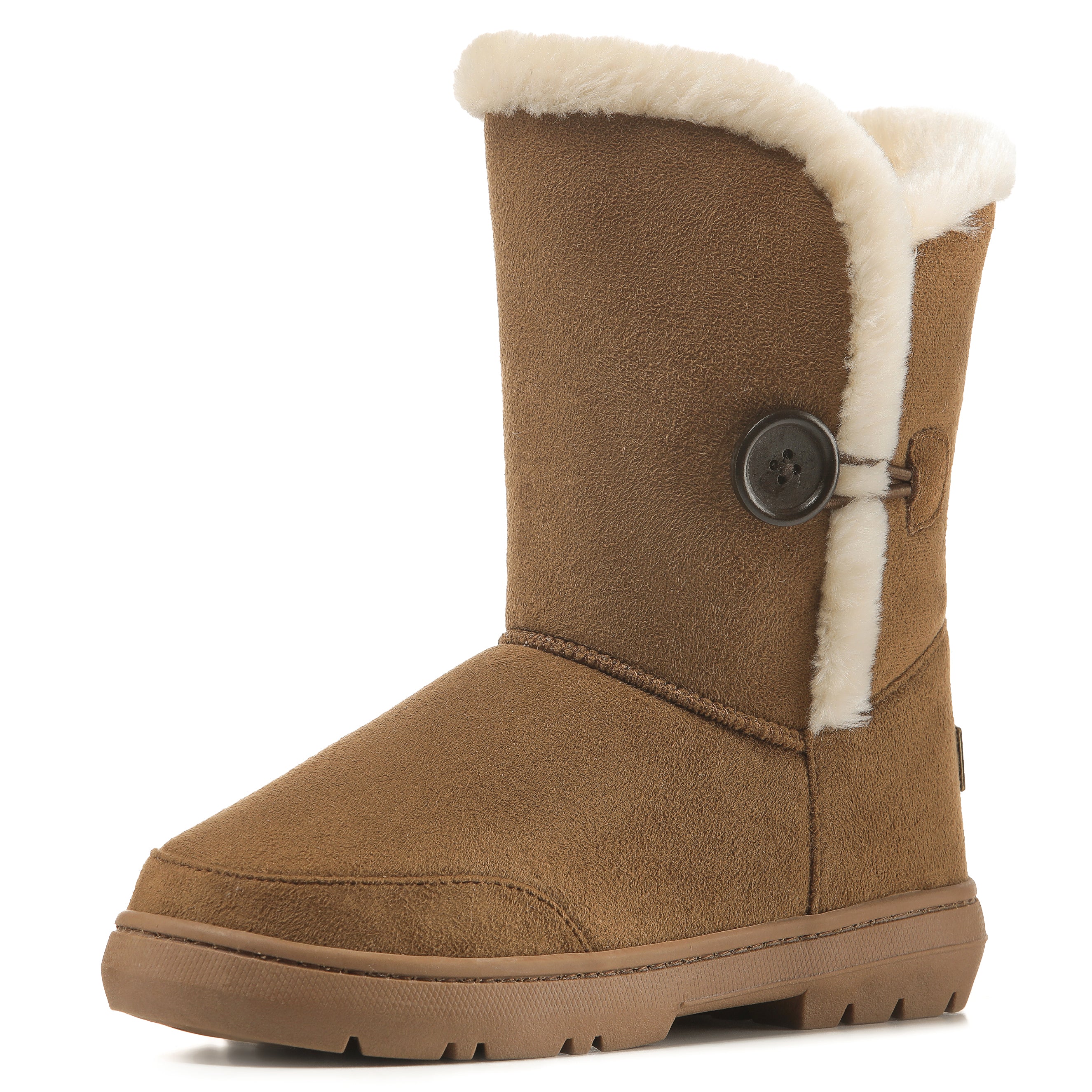 FREYA: Women's Faux Fur Mid-Calf Winter Boots