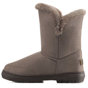 FREYA: Women's Faux Fur Mid-Calf Winter Boots