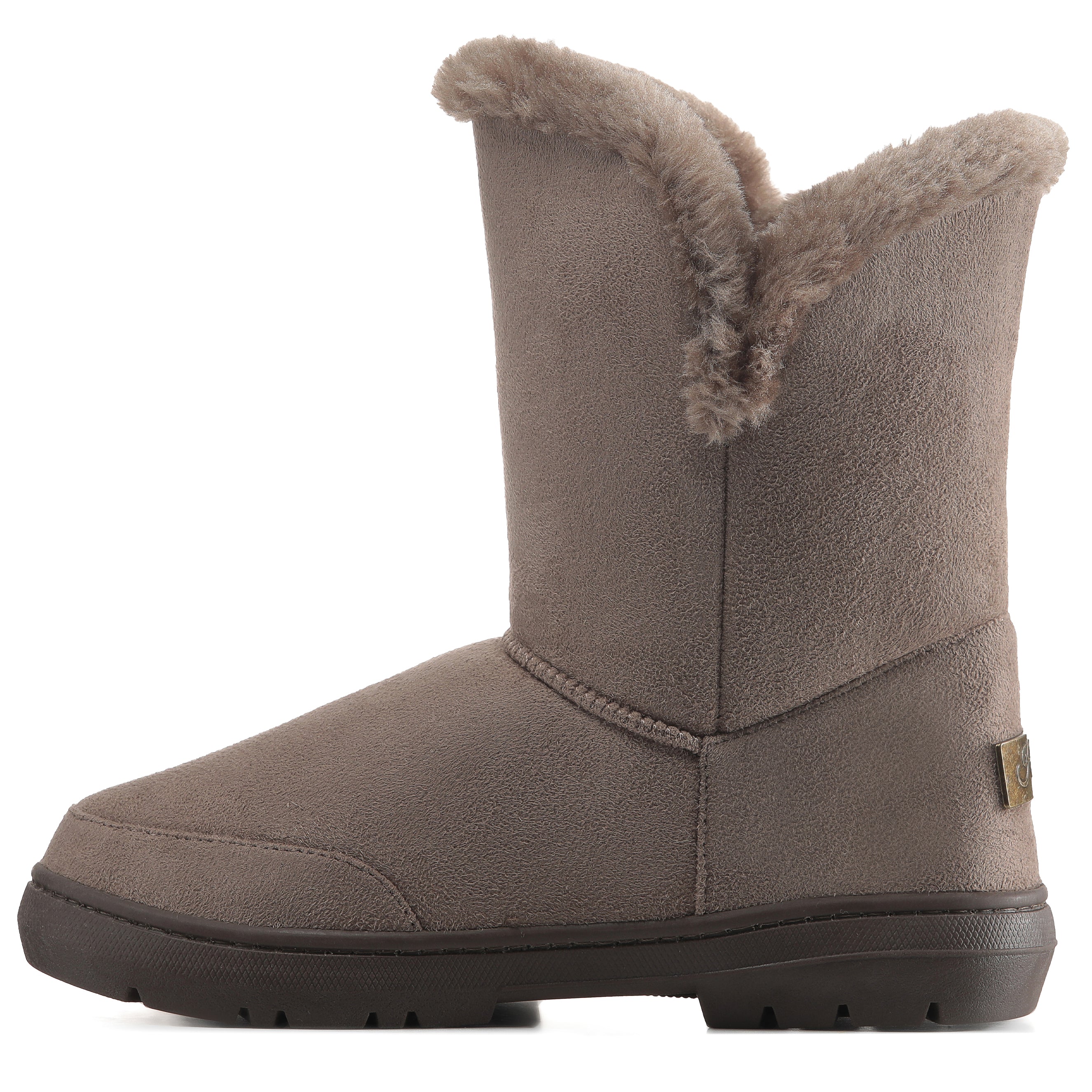 FREYA: Women's Faux Fur Mid-Calf Winter Boots