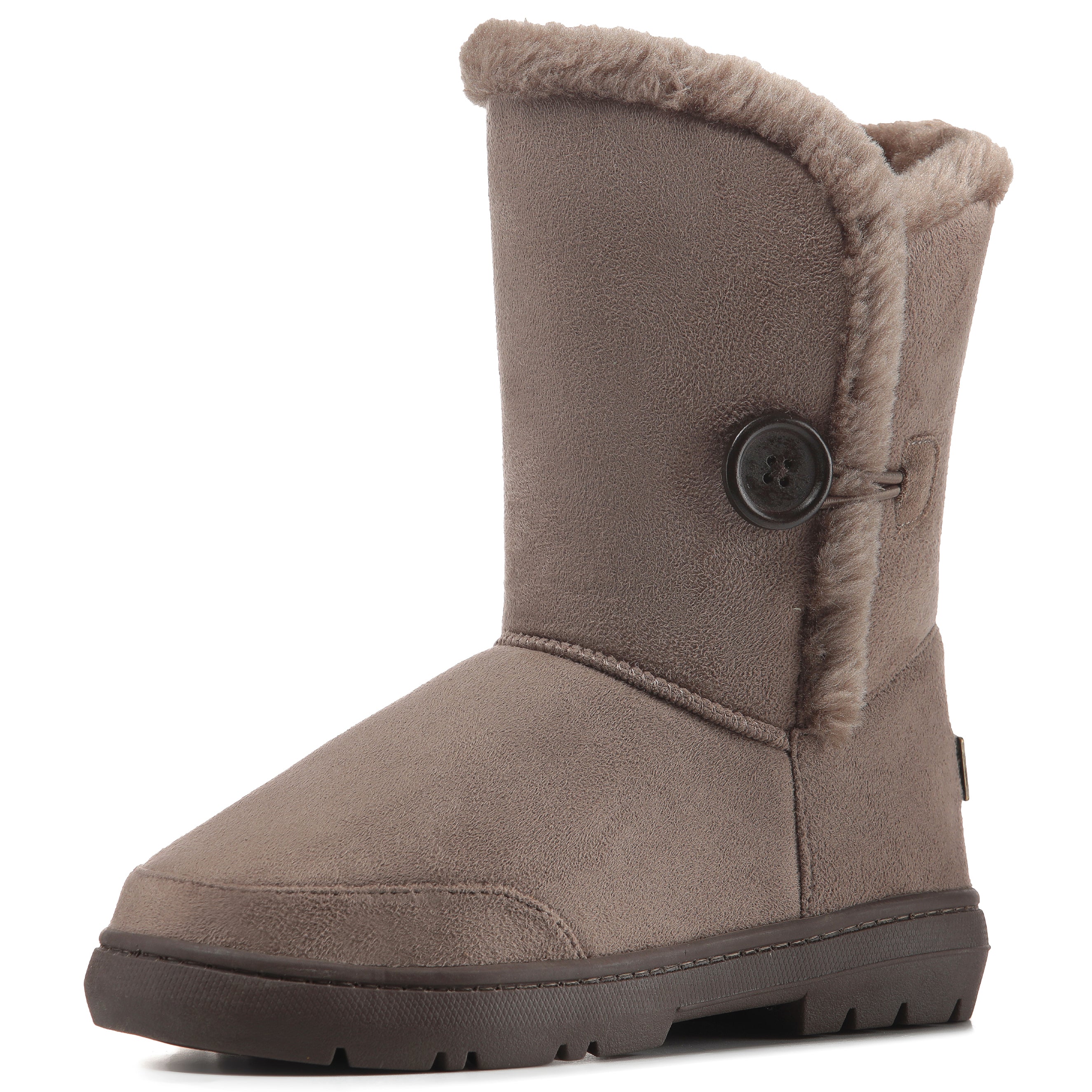 FREYA: Women's Faux Fur Mid-Calf Winter Boots