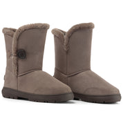 FREYA: Women's Faux Fur Mid-Calf Winter Boots