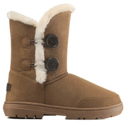 HAZEL: Women's Twin Button Snow Boots