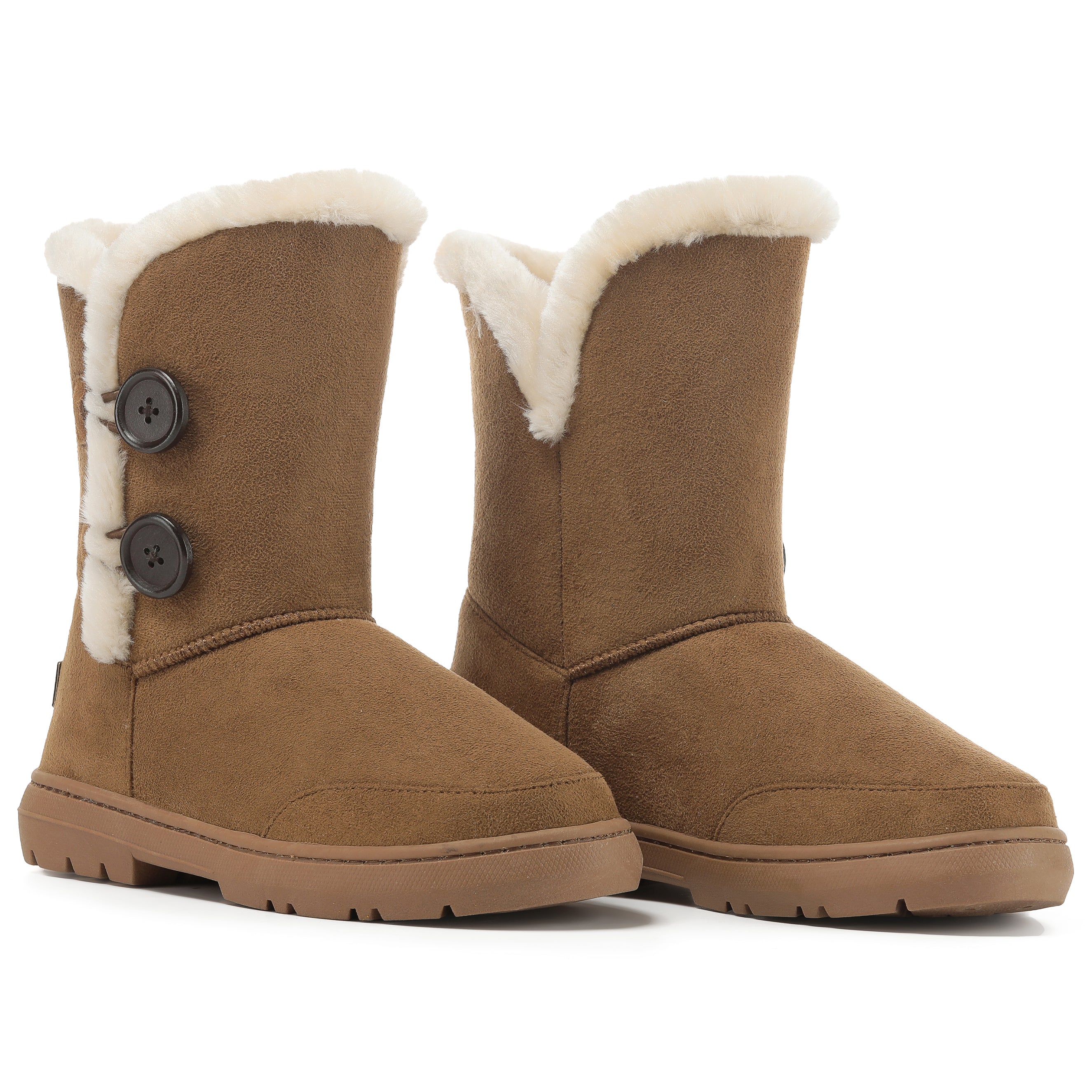 HAZEL: Women's Twin Button Snow Boots