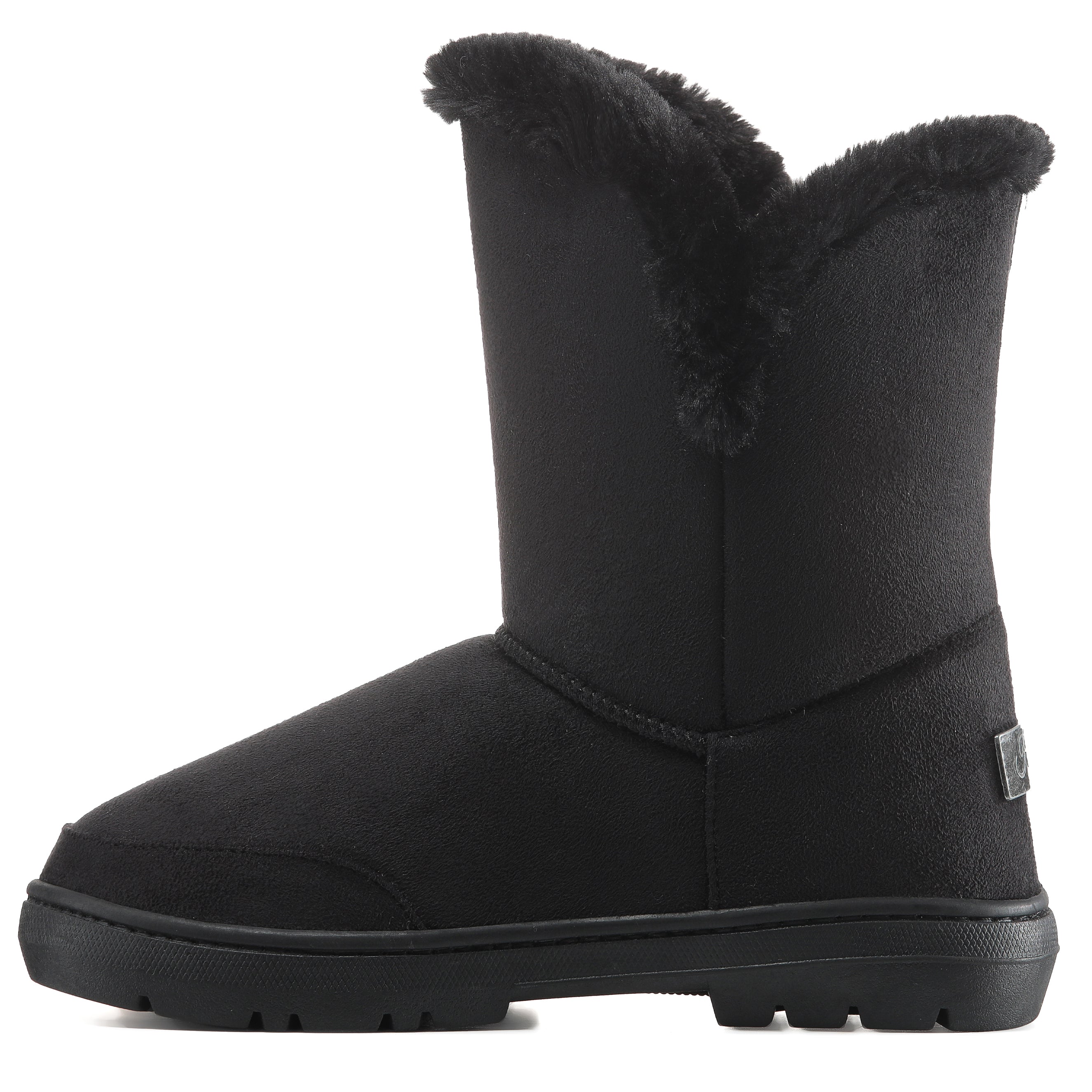 HAZEL: Women's Twin Button Snow Boots