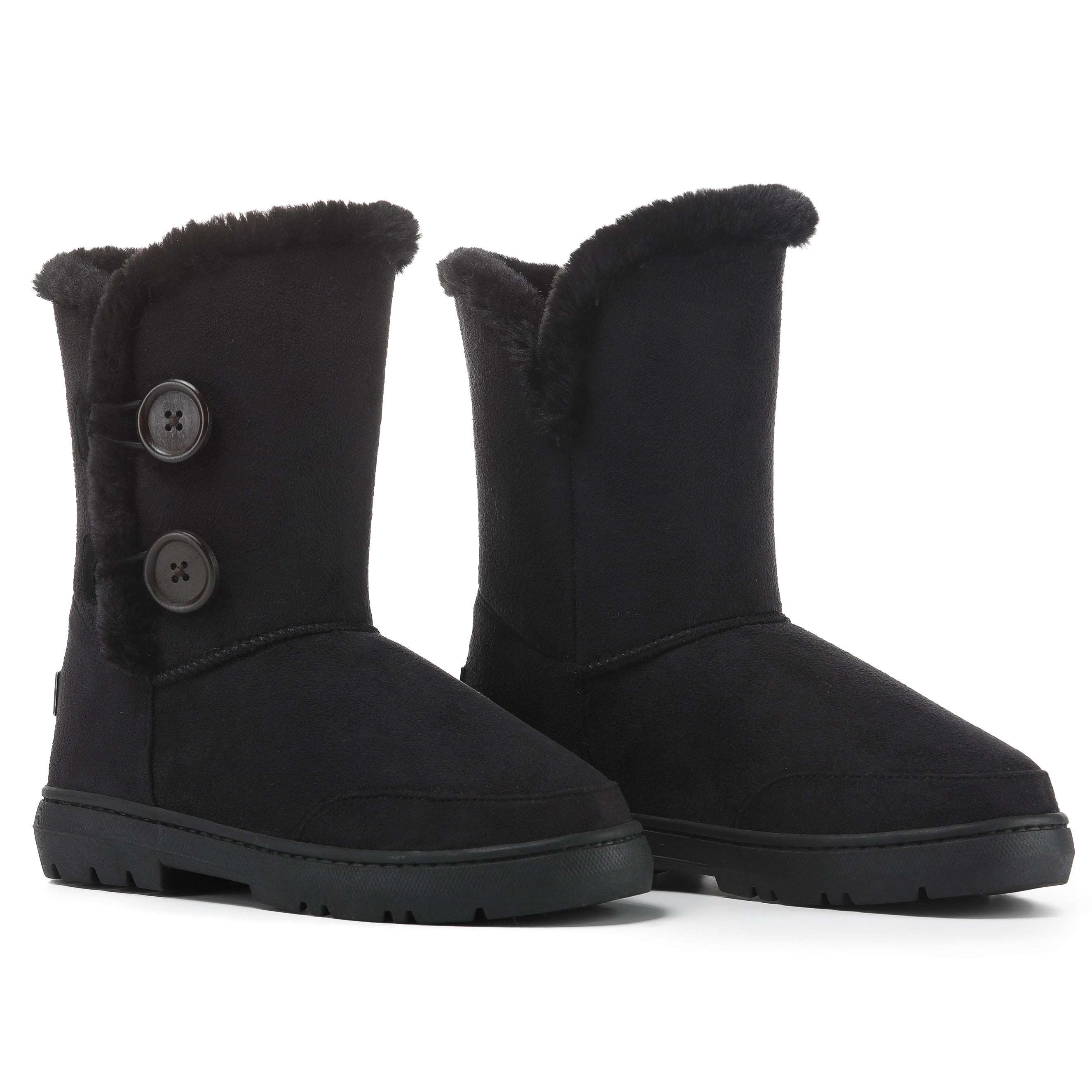 HAZEL: Women's Twin Button Snow Boots