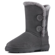 HAZEL: Women's Twin Button Snow Boots