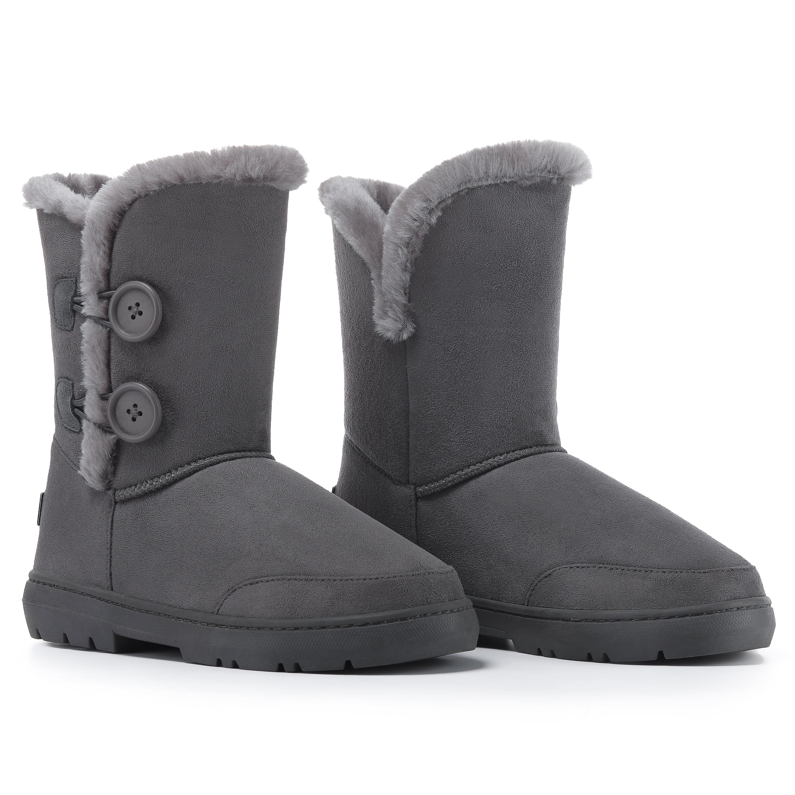 HAZEL: Women's Twin Button Snow Boots