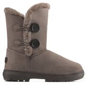 HAZEL: Women's Twin Button Snow Boots