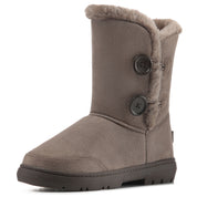 HAZEL: Women's Twin Button Snow Boots