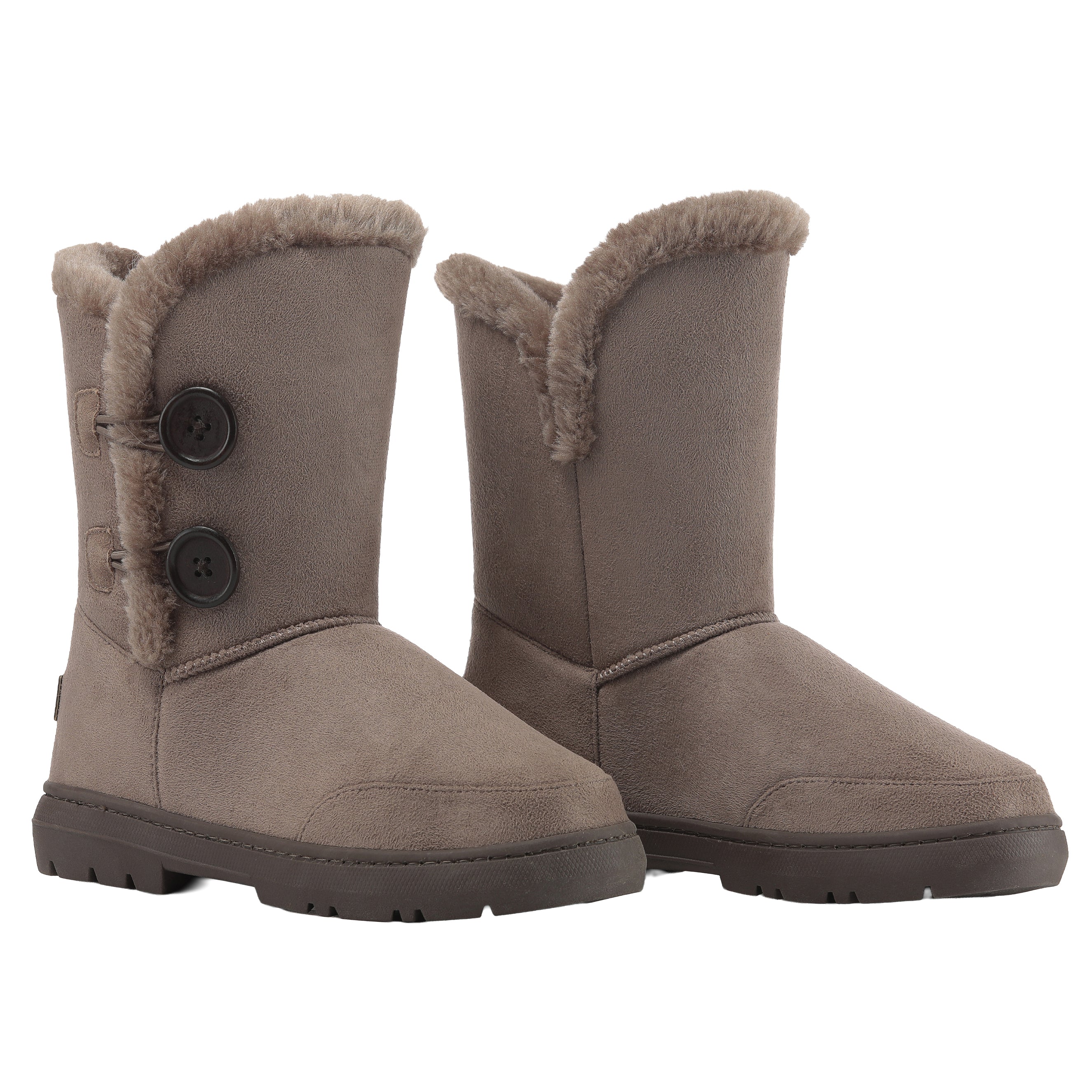 HAZEL: Women's Twin Button Snow Boots