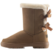 BELLA: Twin Bow Classic Winter Boots